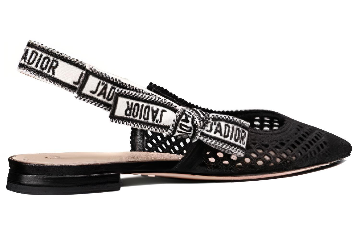 (W) Dior J'Adior Slingback Ballet Flat 'Black' 圖 4