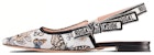 (W) Dior J'Adior Slingback Flat 'Putih' KCB660TMX_S73W