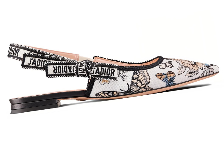 Lookbook (W) Dior J'Adior Slingback Flat 'Putih' KCB660TMX_S73W