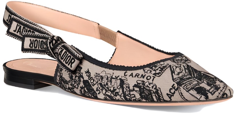 (Women) Dior J'Adior Slingback Flats 'Beige' KCB660KPY_S37U Order (Women) Dior J'Adior Slingback Flats 'Beige' KCB660KPY_S37U