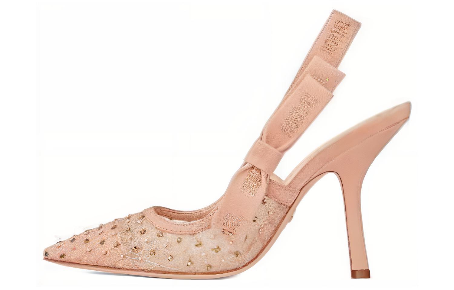 Buy DIOR 迪奧 J'ADIOR 露跟高跟鞋 女款 裸色