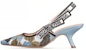 (Women) Dior J'Adior Slingback Heels 'Blue Black' KCP761HFL_S18N