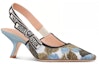 Lookbook (Women) Dior J'Adior Slingback Heels 'Blue Black' KCP761HFL_S18N
