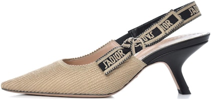 (Women) Dior J'Adior Slingback High Heel 'Floral Embroidery' KDP828RME_S89Z (Women) Dior J'Adior Slingback High Heel 'Floral Embroidery' KDP828RME_S89Z