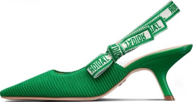 (Women) Dior J'Adior Slingback High Heel 'Green' KDP866EFR_S33H (Women) Dior J'Adior Slingback High Heel 'Green' KDP866EFR_S33H