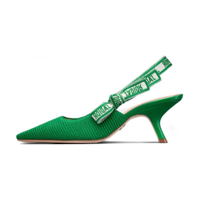 (W) Dior J'Adior Slingback High Heel 'Green'