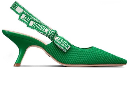 (Women) Dior J'Adior Slingback High Heel 'Green' KDP866EFR_S33H Order (Women) Dior J'Adior Slingback High Heel 'Green' KDP866EFR_S33H