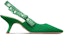 (Women) Dior J'Adior Slingback High Heel 'Green' KDP866EFR_S33H