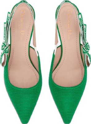 (W) Dior J'Adior Slingback Heels 'Hijau' KDP866EFR_S33H Lookbook (W) Dior J'Adior Slingback Heels 'Hijau' KDP866EFR_S33H