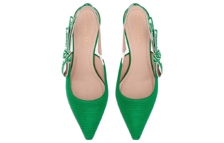 Shop (W) 迪奥 J’Adior 绿色高跟鞋 斜挎鞋 KDP866EFR_S33H