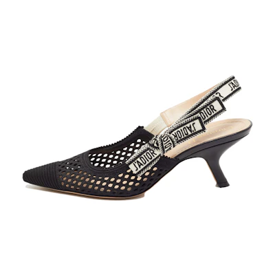 (W) Dior J'Adior Slingback High Heels 'Black' KDP795RGS_S900