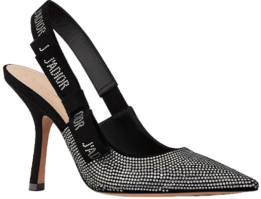 (Women) Dior J'Adior Slingback High Heels 'Black' KDP863CST_S04X Order (Women) Dior J'Adior Slingback High Heels 'Black' KDP863CST_S04X