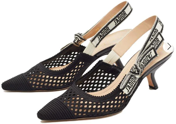 (W) Dior J'Adior Slingback High Heels 'Hitam' KDP795RGS_S900 KDP872MET_S900 Order (W) Dior J'Adior Slingback High Heels 'Hitam' KDP795RGS_S900 KDP872MET_S900