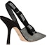 Shop (W) Dior J'Adior Slingback Kasut Tumit Tinggi 'Hitam' KDP863CST_S04X