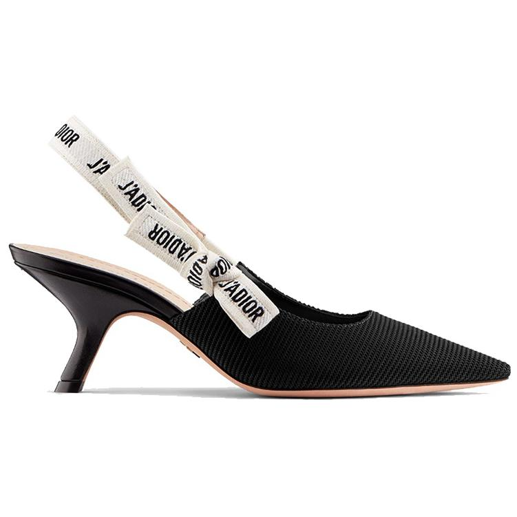 Order (W) Dior J'Adior Tacones Slingback 'Bordado Negro' KDP549ECF_S900 KDC200TFL_S900