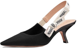 (W) Dior J'Adior Slingback High Heels 'Sulaman Hitam' KDP549ECF_S900 KDC200TFL_S900 Lookbook (W) Dior J'Adior Slingback High Heels 'Sulaman Hitam' KDP549ECF_S900 KDC200TFL_S900