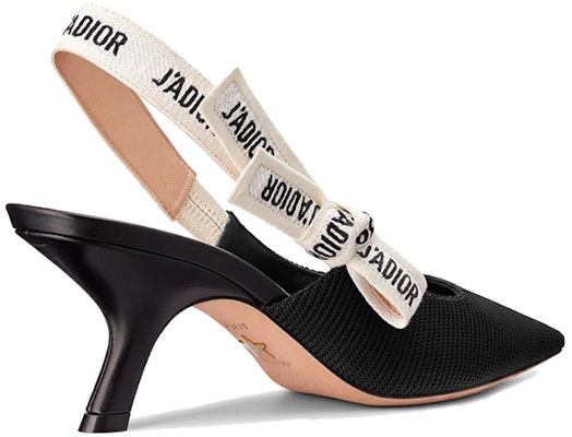 DIOR 迪奧 J‘Adior刺繡飾帶 露跟高跟鞋 女款 黑色 Lookbook DIOR 迪奧 J‘Adior刺繡飾帶 露跟高跟鞋 女款 黑色
