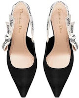 (W) Dior J'Adior Slingback High Heels 'Sulaman Hitam' KDP549ECF_S900 KDC200TFL_S900 Details for (W) Dior J'Adior Slingback High Heels 'Sulaman Hitam' KDP549ECF_S900 KDC200TFL_S900