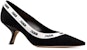 (W) Dior J'Adior Slingback Heels 'Hitam Emas' KCP920JHV_S21X KDP549ECF_S900