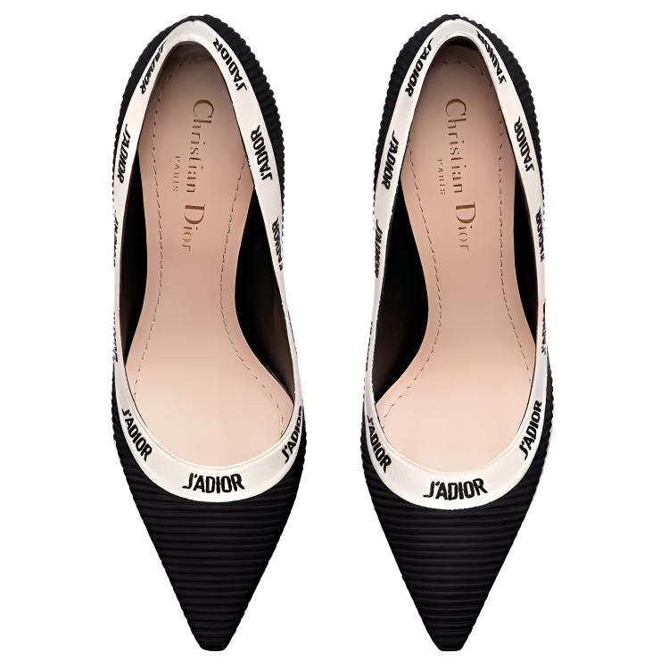 Purchase (W) Dior J'Adior Slingback Heels 'Hitam Emas' KCP920JHV_S21X KDP549ECF_S900