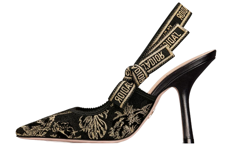 (Women) Dior J'Adior Slingback High Heels 'Black White' KCP866MPP_S19W