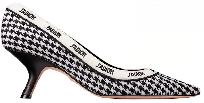 (Women) Dior J'Adior Slingback High Heels 'Black White' KDP872MET_S900 Order (Women) Dior J'Adior Slingback High Heels 'Black White' KDP872MET_S900