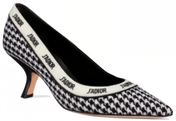 (Women) Dior J'Adior Slingback High Heels 'Black White' KDP872MET_S900 Lookbook (Women) Dior J'Adior Slingback High Heels 'Black White' KDP872MET_S900