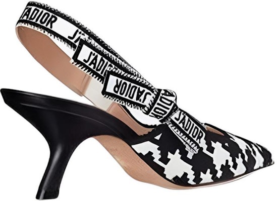 (Women) Dior J'Adior Slingback High Heels 'Black White' KDP672PCO_S17X Shop (Women) Dior J'Adior Slingback High Heels 'Black White' KDP672PCO_S17X