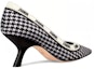 Shop (W) Dior J'Adior Slingback Tumit Tinggi 'Hitam Putih' KDP872MET_S900 KDP672PCO_S17X