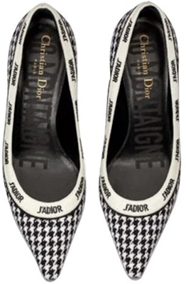 DIOR 迪奧 J‘Adior 時尚露跟高跟鞋 女款 黑白色 Shop DIOR 迪奧 J‘Adior 時尚露跟高跟鞋 女款 黑白色