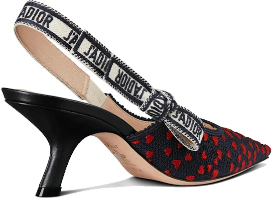(Women) Dior J'Adior Slingback High Heels 'Blue' KDP866EFR_S70B Lookbook (Women) Dior J'Adior Slingback High Heels 'Blue' KDP866EFR_S70B