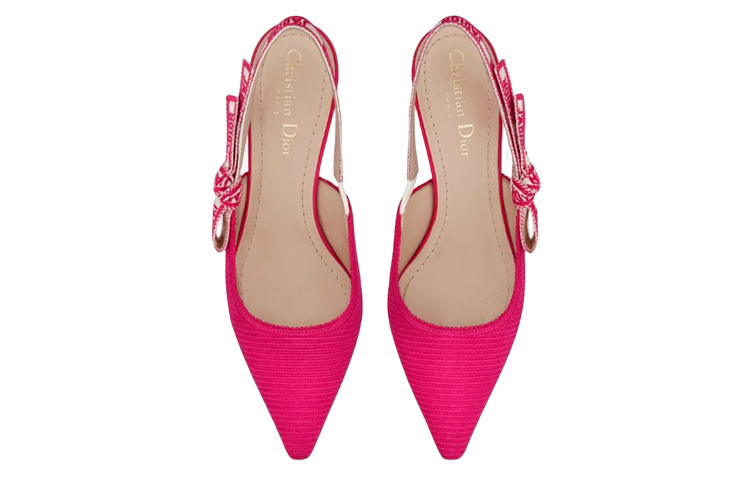 Purchase (W) Dior J''Adior Slingback Hoge Hakken ''Geborduurd Zwart'' KDC201TFL_S900 KCP866EFR_S16F