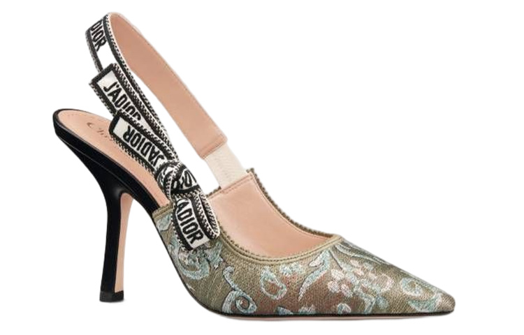 Order (W) Dior J''Adior Slingback Hoge Hakken ''Groen'' KCP866EFR_S11H KCP762BXE_S71B