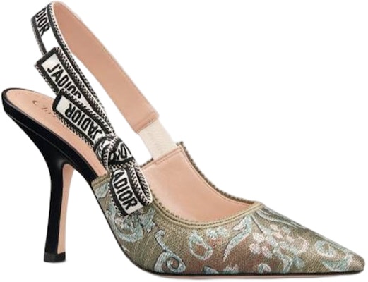 (Women) Dior J'Adior Slingback High Heels 'Green' KCP866EFR_S11H Order (Women) Dior J'Adior Slingback High Heels 'Green' KCP866EFR_S11H