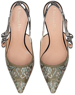 (Women) Dior J'Adior Slingback High Heels 'Green' KCP866EFR_S11H Lookbook (Women) Dior J'Adior Slingback High Heels 'Green' KCP866EFR_S11H
