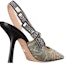 Shop (W) Dior J'Adior Tumit Tinggi Slingback 'Hijau' KCP866EFR_S11H KCP762BXE_S71B