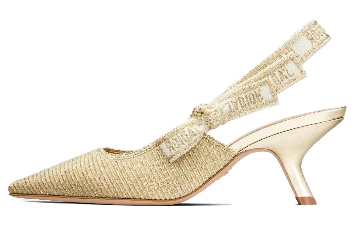 (Women) Dior J'Adior Slingback High Heels 'Green Fashion' KCP762BXE_S71B