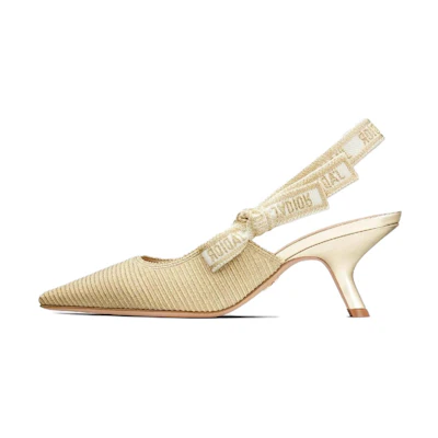 (W) Dior J'Adior Slingback High Heels 'Green Fashion' KCP762BXE_S71B