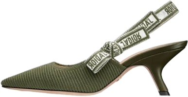 (Women) Dior J'Adior Slingback High Heels 'Grey' KDC200TFL_S33G (Women) Dior J'Adior Slingback High Heels 'Grey' KDC200TFL_S33G