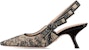 (W) Dior J'Adior Slingback Tumit Tinggi 'Hazelnut' KDP761TJE_S37M