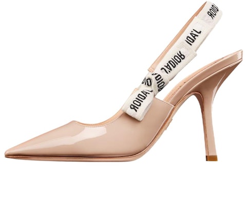 (Women) Dior J'Adior Slingback High Heels 'Nude Patent' KDC201VNR_S12U Buy (Women) Dior J'Adior Slingback High Heels 'Nude Patent' KDC201VNR_S12U