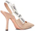 Shop (W) Dior J'Adior Slingback Tumit Tinggi 'Pink' KDC201TFL_S21U