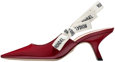 (Women) Dior J'Adior Slingback High Heels 'White' KDP711PGR_S10W (Women) Dior J'Adior Slingback High Heels 'White' KDP711PGR_S10W