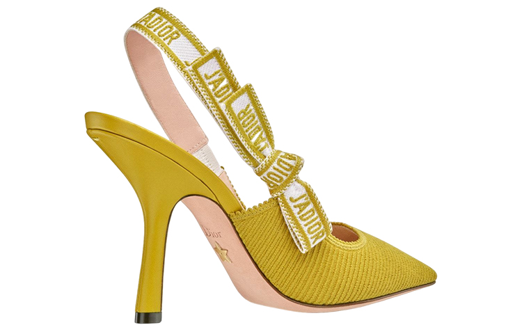 Shop (W) Dior J'Adior Slingback Pump 10cm 'Florilegio' KCP866FCE_S43LKasut Tumit KCP867EFR_S30Y