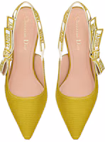 Purchase DIOR迪奧 J’Adior 露跟尖頭 高跟鞋 7cm 女款 黃色
