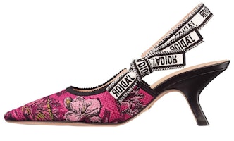 (Women) Dior J'Adior Slingback Pump 6.5cm 'Pink Bow' KDP919SEM_S65P (Women) Dior J'Adior Slingback Pump 6.5cm 'Pink Bow' KDP919SEM_S65P