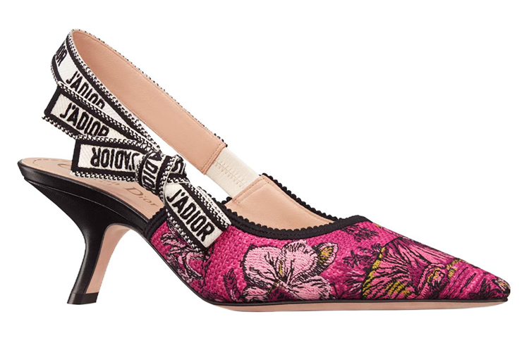 Order (W) Dior J''Adior Slingback Pump Tacco 6.5cm ''Fiocco Rosa'' KDP919SEM_S65P KDP866VOY_S66P