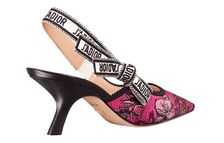 Shop (W) Dior J''Adior Slingback Pump Tacco 6.5cm ''Fiocco Rosa'' KDP919SEM_S65P KDP866VOY_S66P