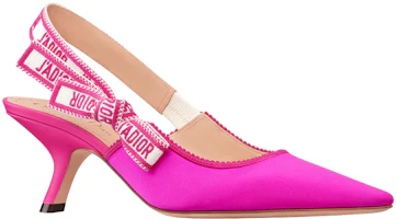 Lookbook DIOR迪奧 J'Adior 蝴蝶結 細跟 高跟鞋 6.5cm 女款 粉色