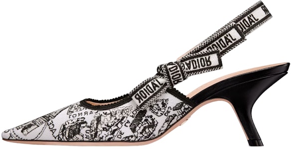 (W) Dior J'Adior Slingback Pump 'Lazo Blanco y Negro' KDP866KPY_S15W Buy (W) Dior J'Adior Slingback Pump 'Lazo Blanco y Negro' KDP866KPY_S15W
